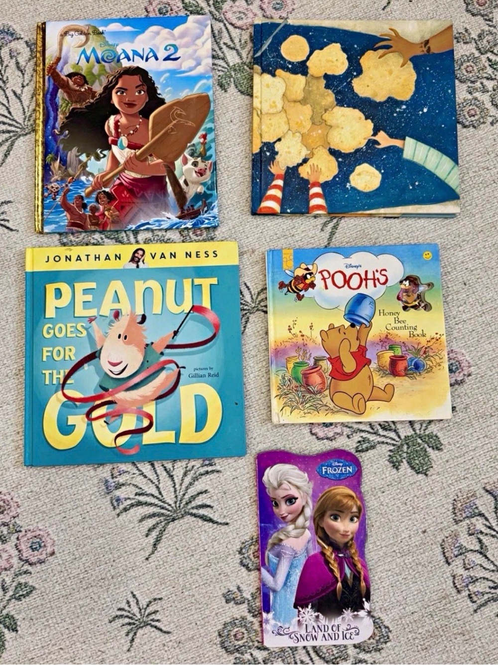 Lot of 5 Hardcover Illustrated Picture Books Ages 4-8